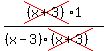 cross%28%28x%2B3%29%291%2F%28%28x+-3%29cross%28%28x%2B3%29%29%29