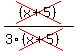cross%28%28x%2B5%29%29%2F%283%2Across%28%28x%2B5%29%29%29