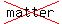 cross%28+matter%29+