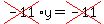 cross%28-11%29y=cross%28-11%29