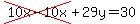 cross%2810x-10x%29%2B29y=30