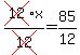 cross%2812%29x%2Fcross%2812%29=85%2F12