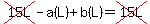 cross%2815L%29-a%28L%29%2Bb%28L%29=cross%2815L%29