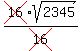 cross%2816%29%2Asqrt%282345%29%2Fcross%2816%29%29