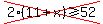 cross%282%2811%2Bx%29%3E=52%29