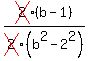 cross%282%29%28b-1%29%2Fcross%282%29%28b%5E2-2%5E2%29