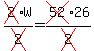 cross%282%29W%2Fcross%282%29=cross%2852%2926%2Fcross%282%29
