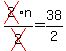 cross%282%29n%2Fcross%282%29=38%2F2