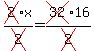 cross%282%29x%2Fcross%282%29=cross%2832%2916%2Fcross%282%29