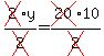 cross%282%29y%2Fcross%282%29=cross%2820%2910%2Fcross%282%29
