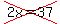 cross%282x=37%29