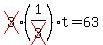 cross%283%29%281%2Fcross%283%29%29t++=63