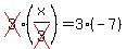 cross%283%29%28x%2Fcross%283%29%29=3%28-7%29