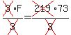 cross%283%29F%2Fcross%283%29=cross%28219%2973%2Fcross%283%29