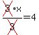 cross%283%29x%2Fcross%283%29=4