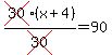 cross%2830%29%28x%2B4%29%2Fcross%2830%29=90