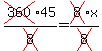 cross%28360%2945%2Fcross%288%29=cross%288%29x%2Fcross%288%29