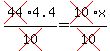 cross%2844%294.4%2Fcross%2810%29=cross%2810%29x%2Fcross%2810%29
