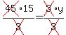 cross%2845%2915%2Fcross%283%29=cross%283%29y%2Fcross%283%29