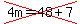 cross%284m=48%2B7%29