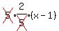 cross%285%29%2Aexpr%282%2Fcross%285%29%29%28x-1%29