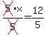 cross%285%29x%2Fcross%285%29=12%2F5