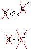 cross%288%292x%5Ecross%286%29%5E4%2Fcross%284%29cross%28x%5E2%29