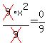 cross%289%29x%5E2%2Fcross%289%29=0%2F9