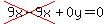cross%289x-9x%29%2B0y=0