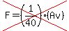 cross%28F=%281%2F40%29%28Av%29%29