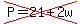 cross%28P=21%2B2w%29