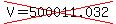 cross%28V+=+500011.032%29