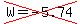 cross%28W+=+-5.74%29