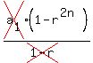 cross%28a%5B1%5D%29%281-r%5E%282n%29%29%2F%28cross%281-r%29%29