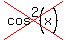 cross%28cos%5E2+%28x%29%29