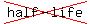 cross%28half-life%29