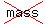 cross%28mass%29