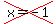 cross%28x=-1%29