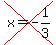 cross%28x=-1%2F3%29