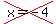 cross%28x=-4%29