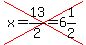 cross%28x=13%2F2=6%261%2F2%29