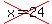 cross%28x=24%29