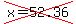 cross%28x+=+52.36%29