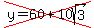 cross%28y=60%2B10sqrt%283%29%29