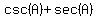 csc%28A%29%2Bsec%28A%29