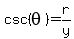 csc%28theta%29=r%2Fy