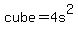 cube+=4s%5E2
