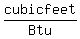 cubicfeet%2FBtu