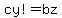 cy%21=bz