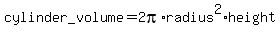 cylinder_volume+=+2pi%2Aradius%5E2%2Aheight